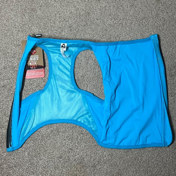 Arcadia Trail Cooling Vest for Dogs Size Medium Reflective Zippered - Picture 8 of 9